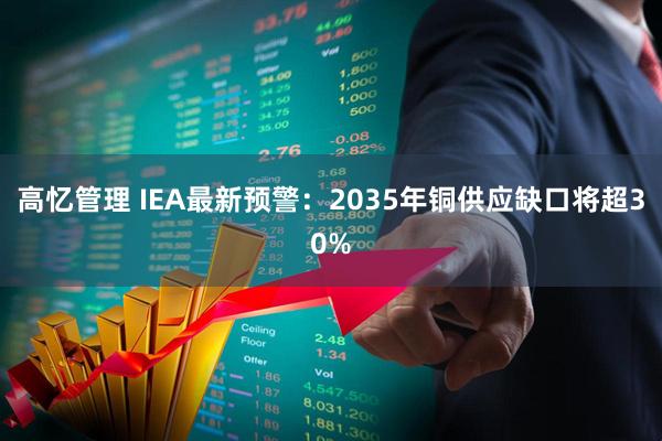 高忆管理 IEA最新预警：2035年铜供应缺口将超30%